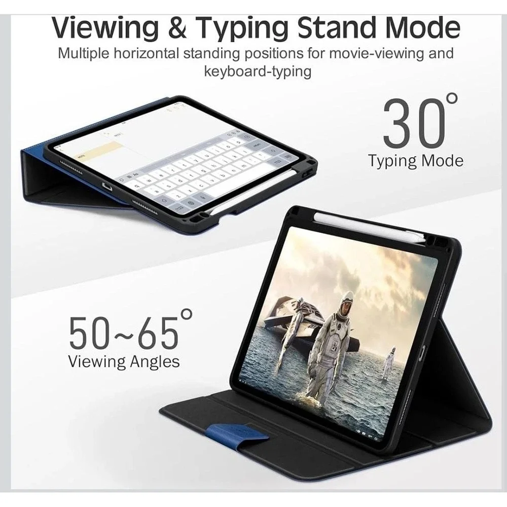 KingBlanc Vegan Leather Case for iPad Pro 11-inch‎ (M4/M5) 2024/2025